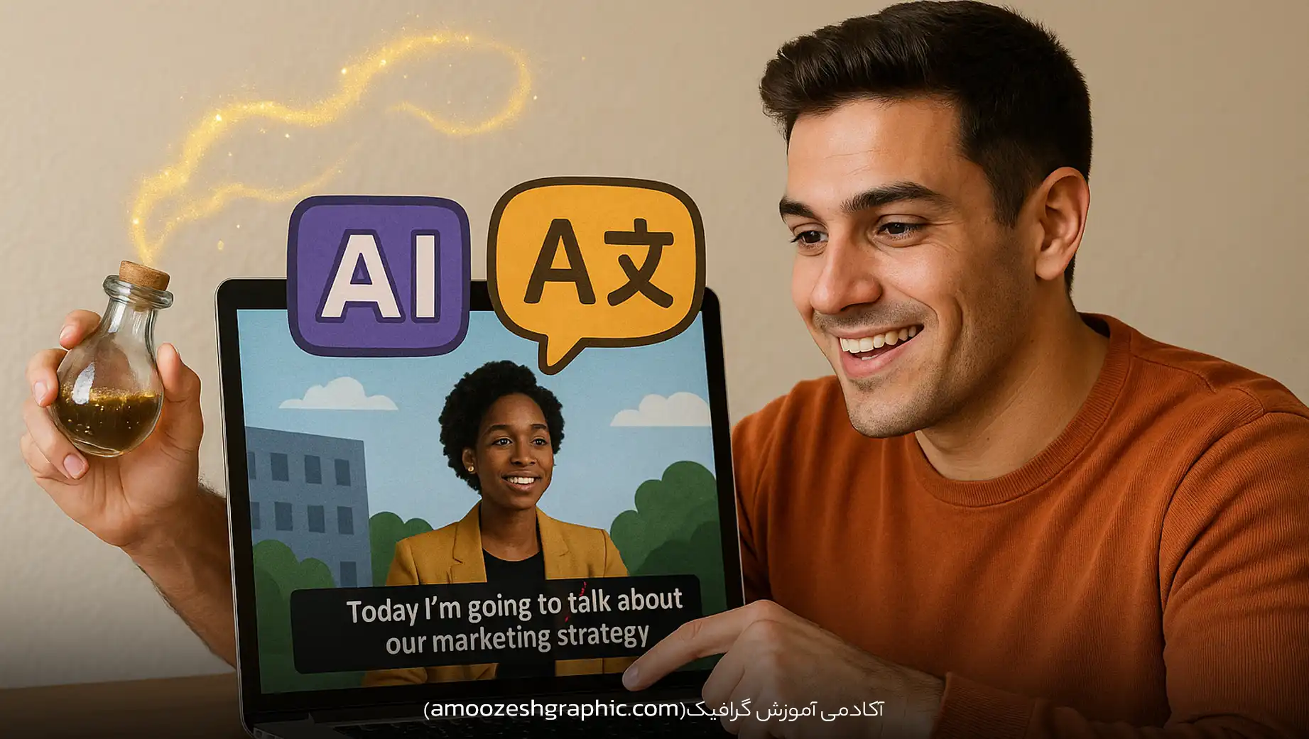 ترجمه ویدئو و زیرنویس با هوش مصنوعی
