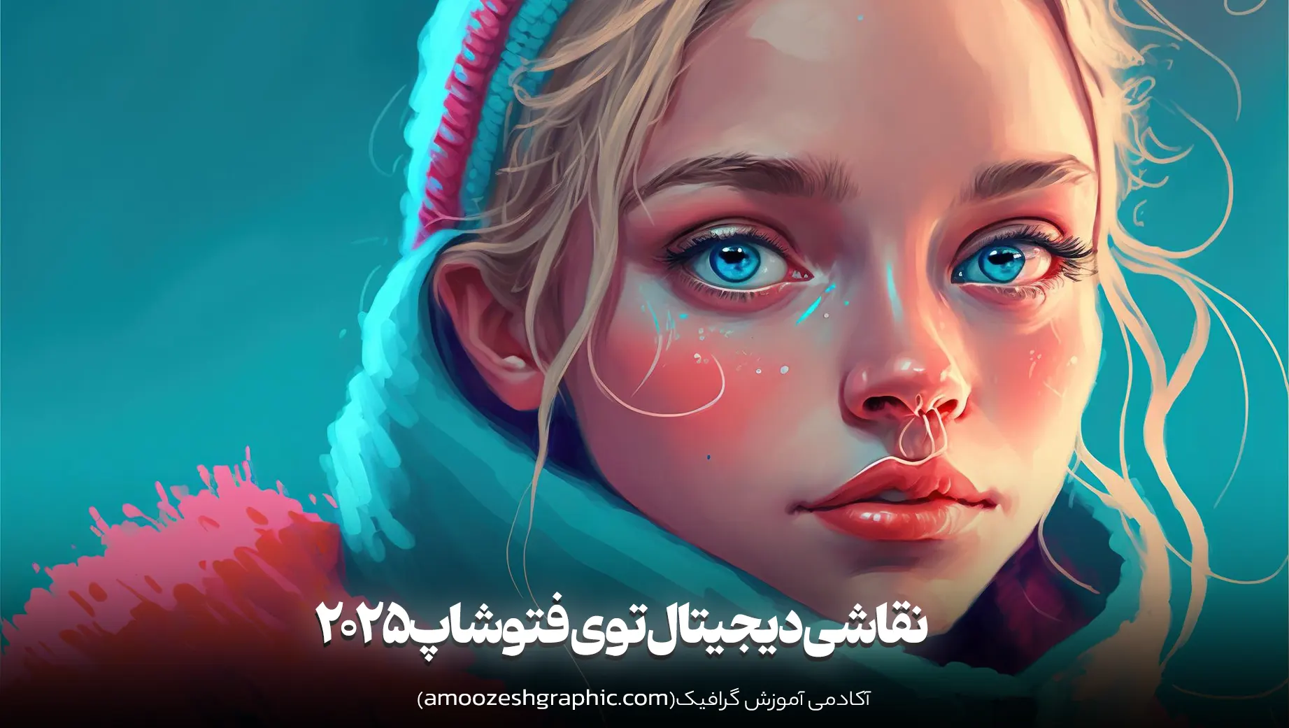 نقاشی دیجیتال تو فتوشاپ ۲۰۲۵