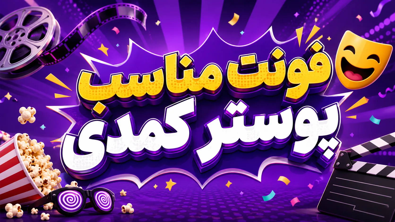 فونت مناسب پوستر کمدی copy
