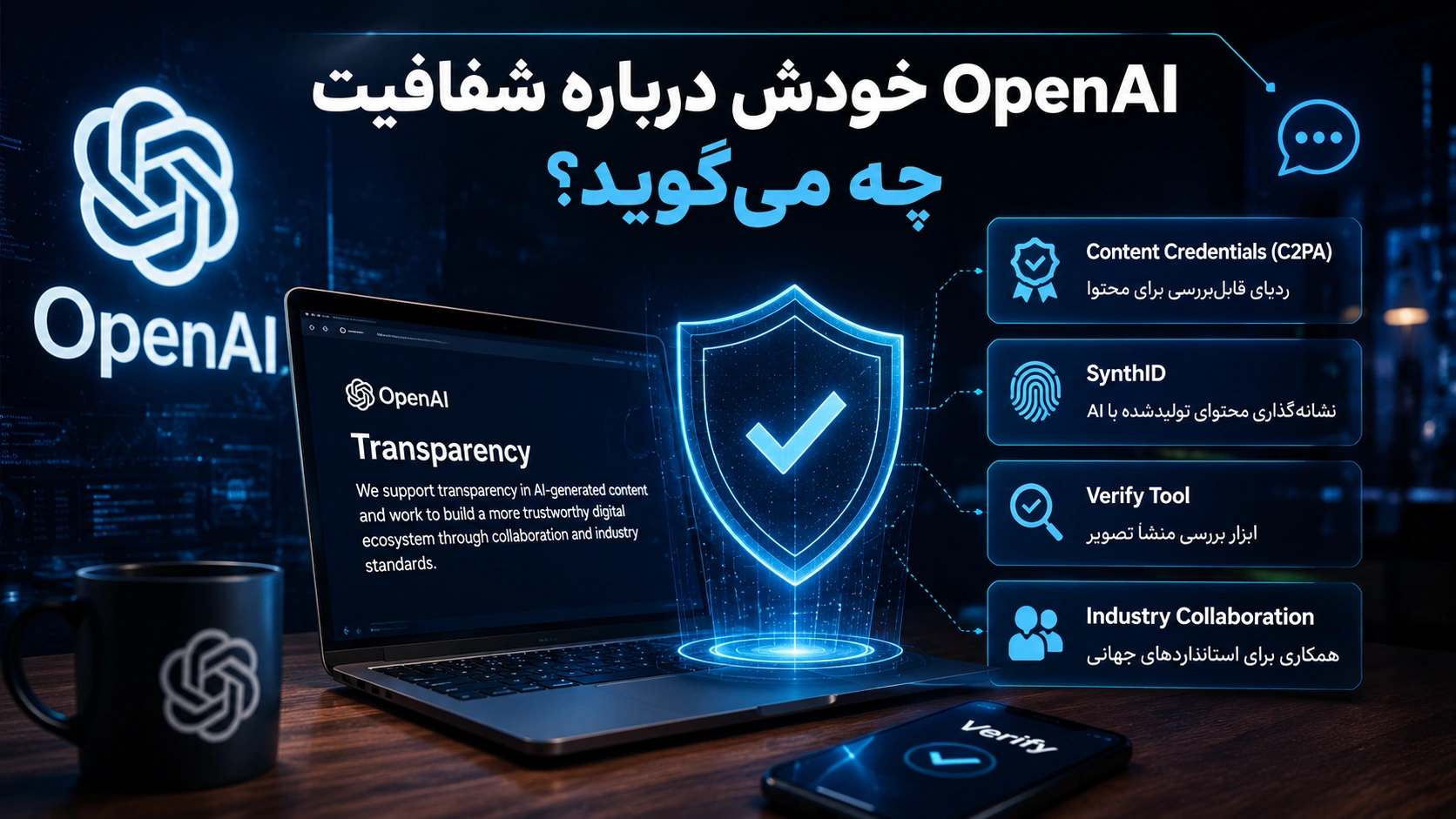OpenAI خودش درباره شفافیت چه می&zwnj;گوید؟