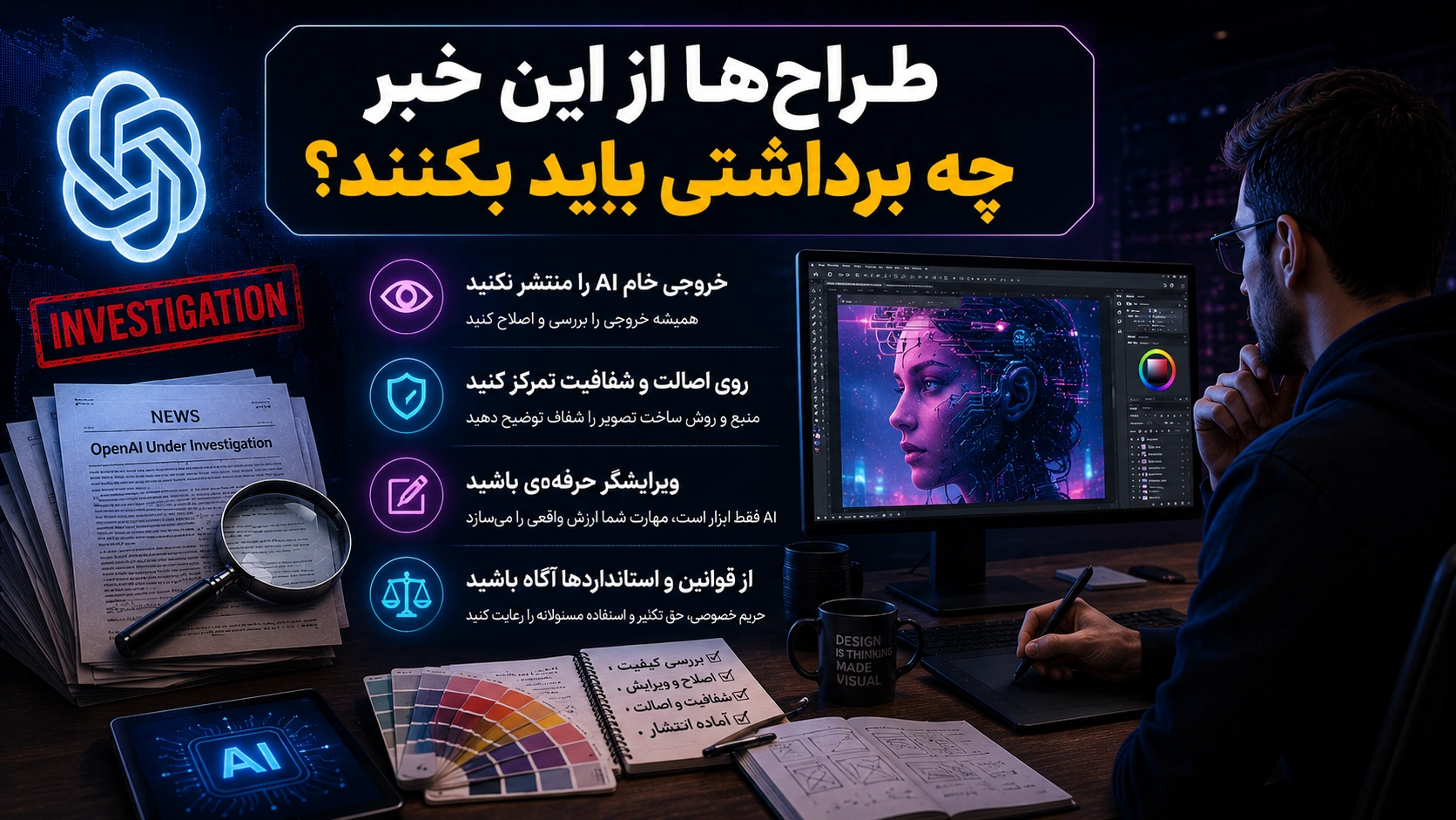 طراح&zwnj;ها از این خبر چه برداشتی باید بکنند؟