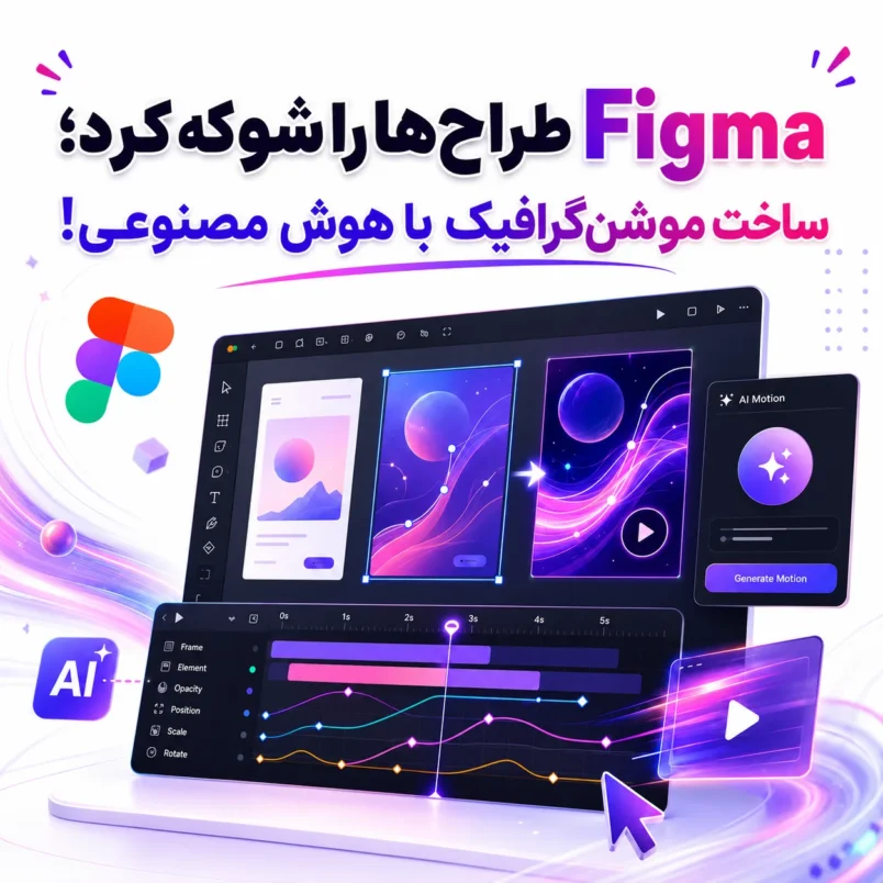 Figma طراح‌ها را شوکه کرد؛ ساخت موشن‌گرافیک با هوش مصنوعی !