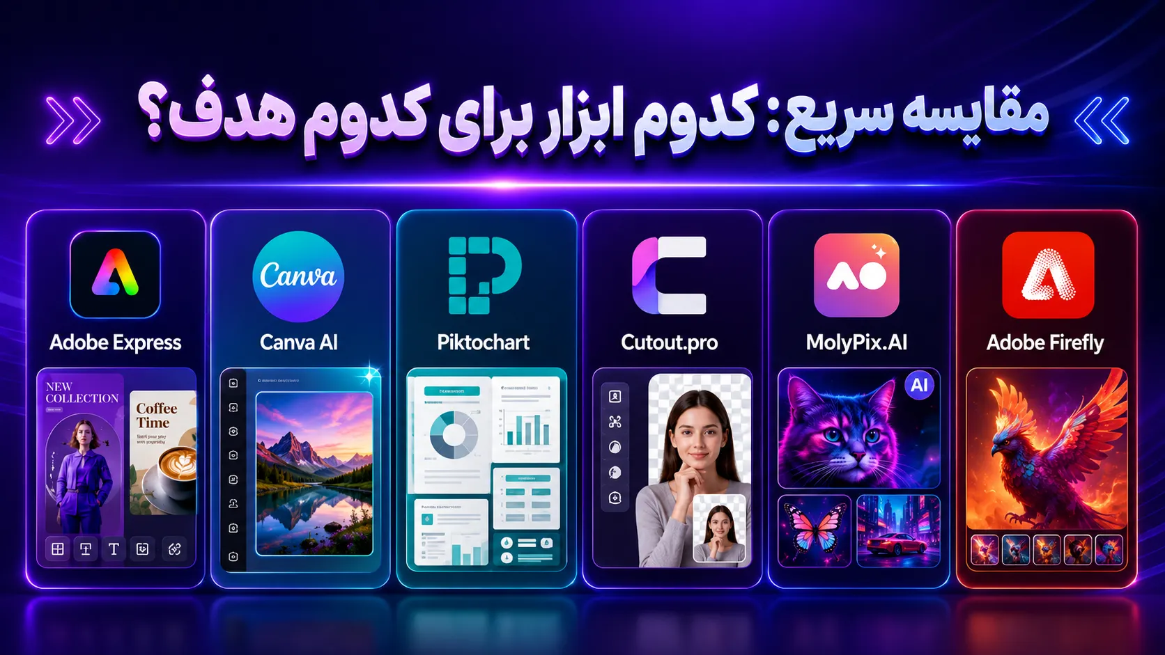 مقایسه سریع کدوم ابزار برای کدوم هدف؟