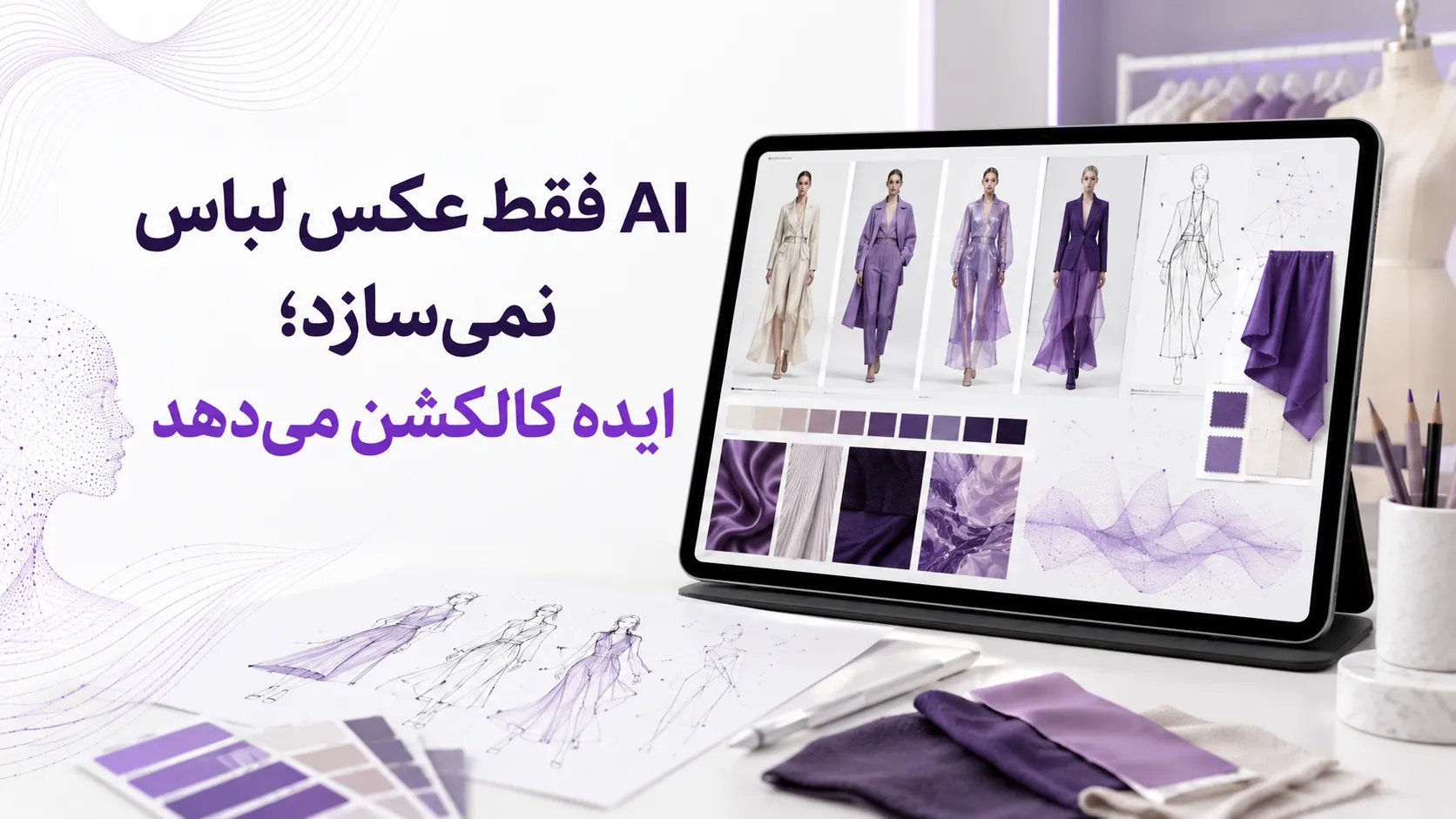 AI فقط عکس لباس نمی&zwnj;سازد؛ ایده کالکشن می&zwnj;دهد