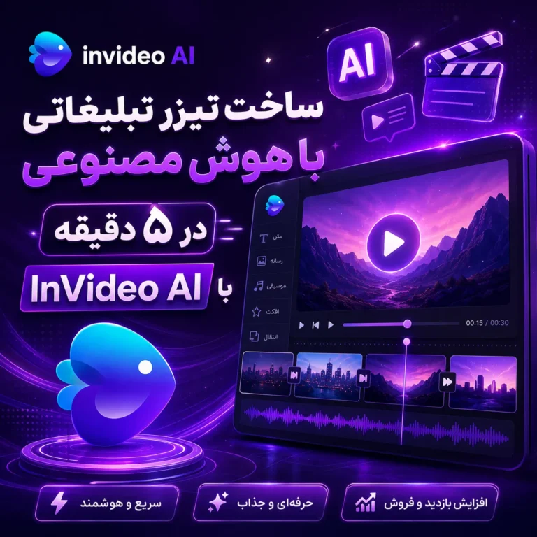 ساخت تیزر تبلیغاتی با هوش مصنوعی در ۵ دقیقه با InVideo AI 64 ساخت تیزر تبلیغاتی با هوش مصنوعی در ۵ دقیقه با InVideo AI