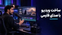 ساخت ویدیو با هوش مصنوعی با صدای فارسی